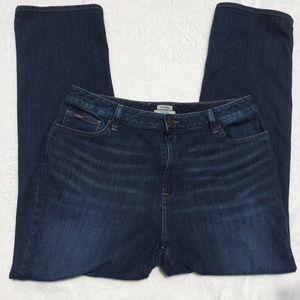 LL Bean Classic Fit Denim Jeans Plus Size 16